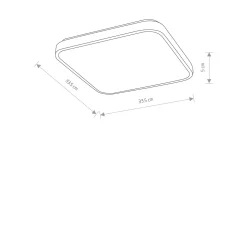 Plafon wewnętrzny AGNES SQUARE LED PRO (10990) - Nowodvorski