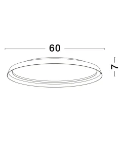 Plafon wewnętrzny BATALLAS (LE44790) - Luces Exclusivas