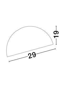 Plafon wewnętrzny IRONCOLLO (LE44905) - Luces Exclusivas