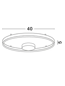 Plafon wewnętrzny SULLANA (LE44869) - Luces Exclusivas