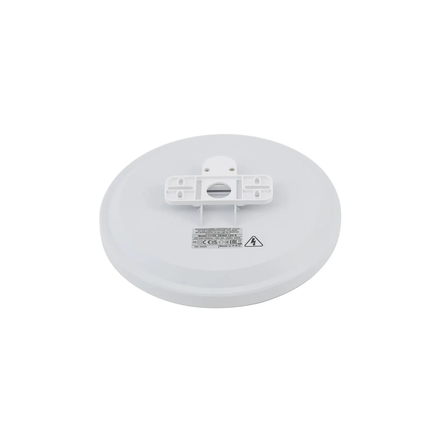 Plafon wewnętrzny z czujnikiem ruchu DENIA LED S SENSOR (11760) - Nowodvorski