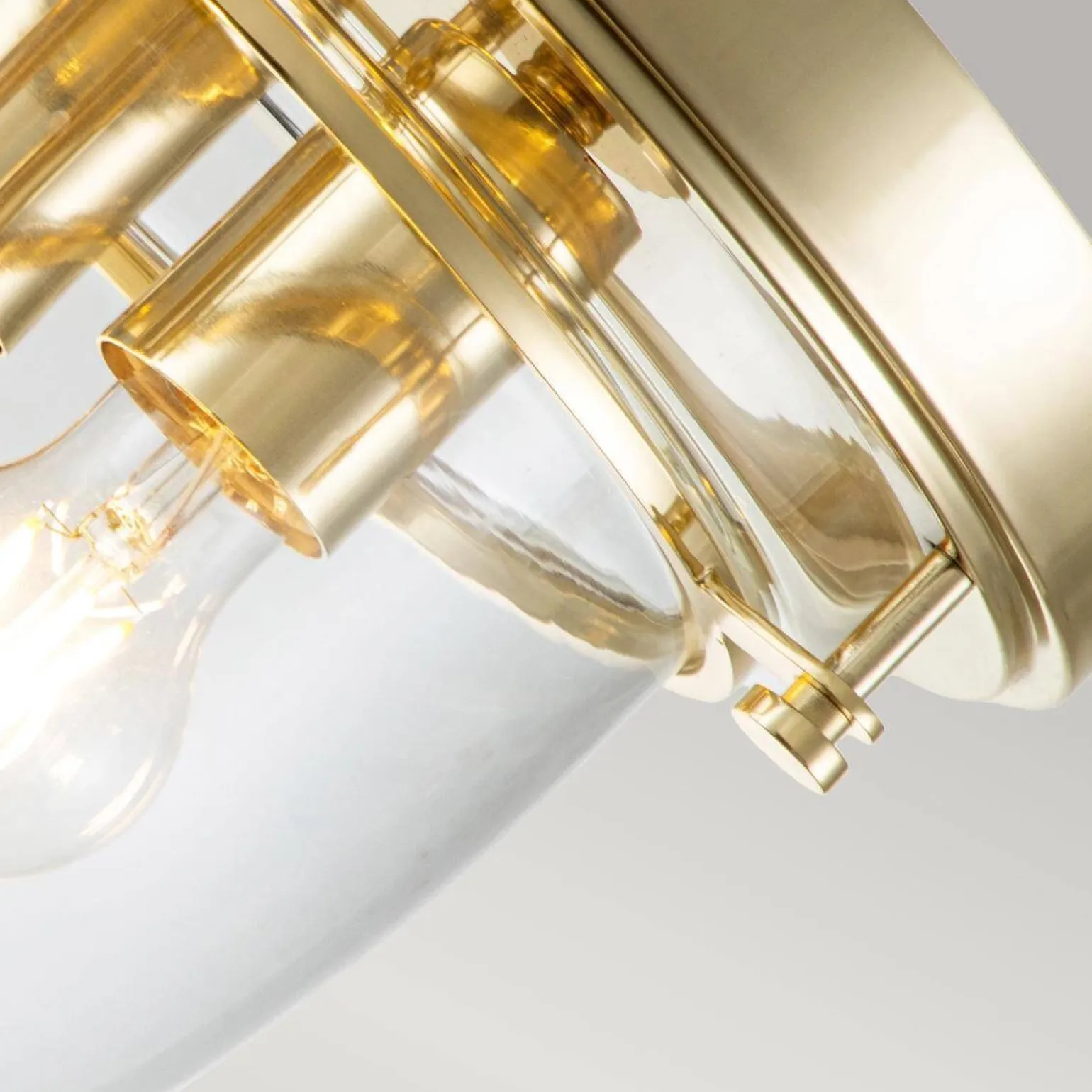 Plafon Whistling (QZ-WHISTLING-F-PB) - Elstead Lighting