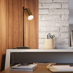 Plafon WINX 6L czarny/złoty (SL.1388) - Sollux Lighting