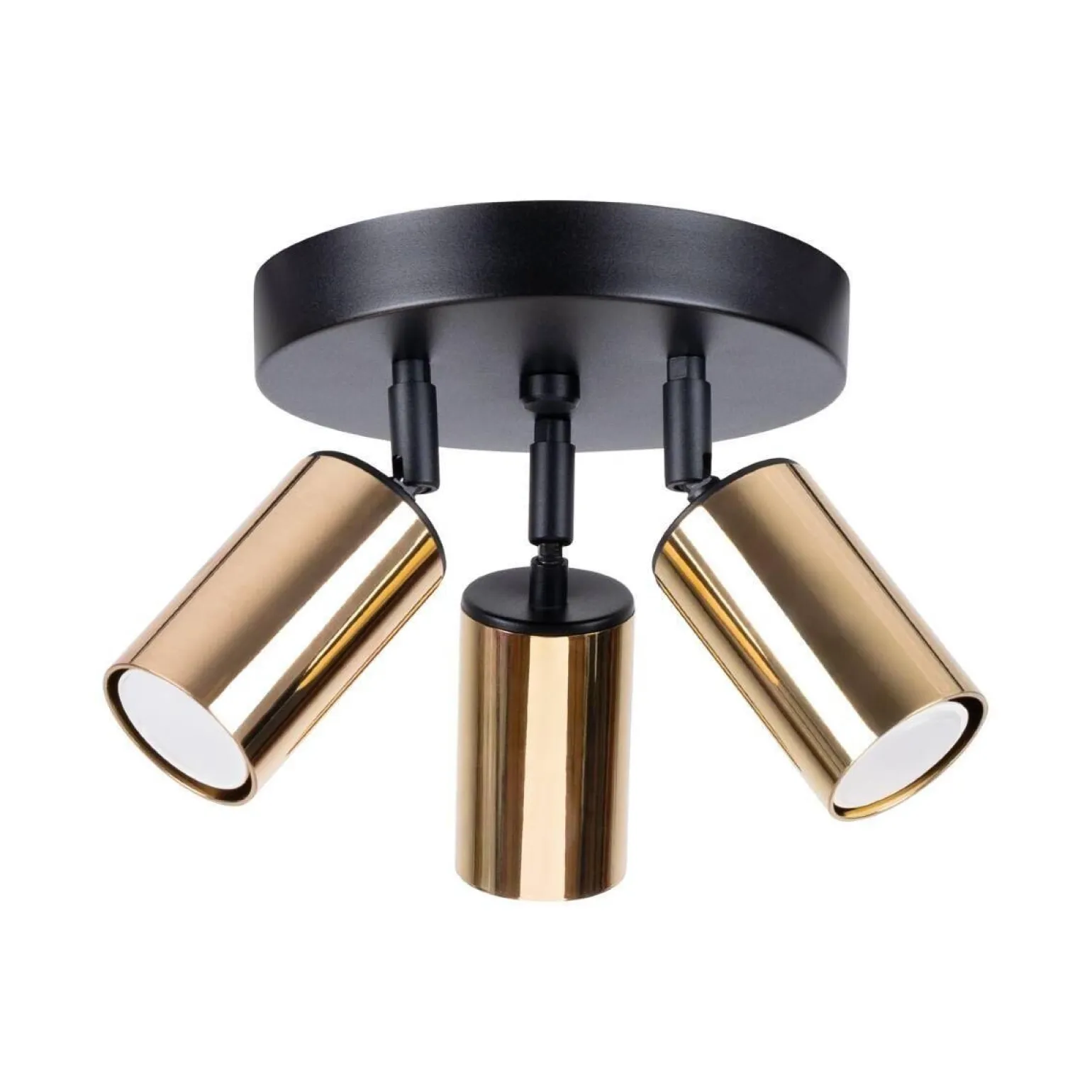 Plafon WINX 3P czarny/złoty (SL.1385) - Sollux Lighting