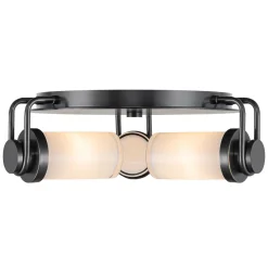 Plafon Wynwood - 3 źródła światła - Miejski brąz (QN-WYNWOOD-F-UBZ) - Quintiesse