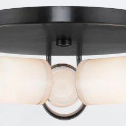 Plafon Wynwood - 3 źródła światła - Miejski brąz (QN-WYNWOOD-F-UBZ) - Quintiesse