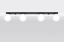 Plafon YOLI 4 czarny (SL.1154) - Sollux