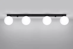 Plafon YOLI 4 czarny (SL.1154) - Sollux