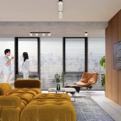 Plafon YOLI 6 czarny (SL.1155) - Sollux