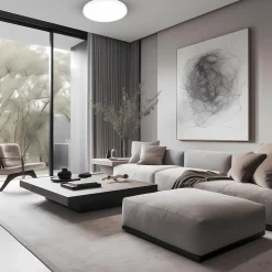 Plafon z regulowaną barwą światła MAQ 40W 3CCT Biały (ML1663) - Milagro