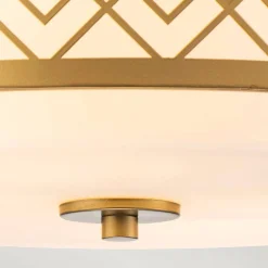 Plafon Ziggy (ZIGGY-F-M-LG) - Elstead Lighting