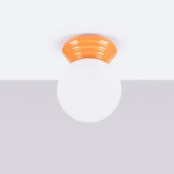 Plafon ZORI pomarańczowy IP44 (SL.1899) - Sollux Lighting