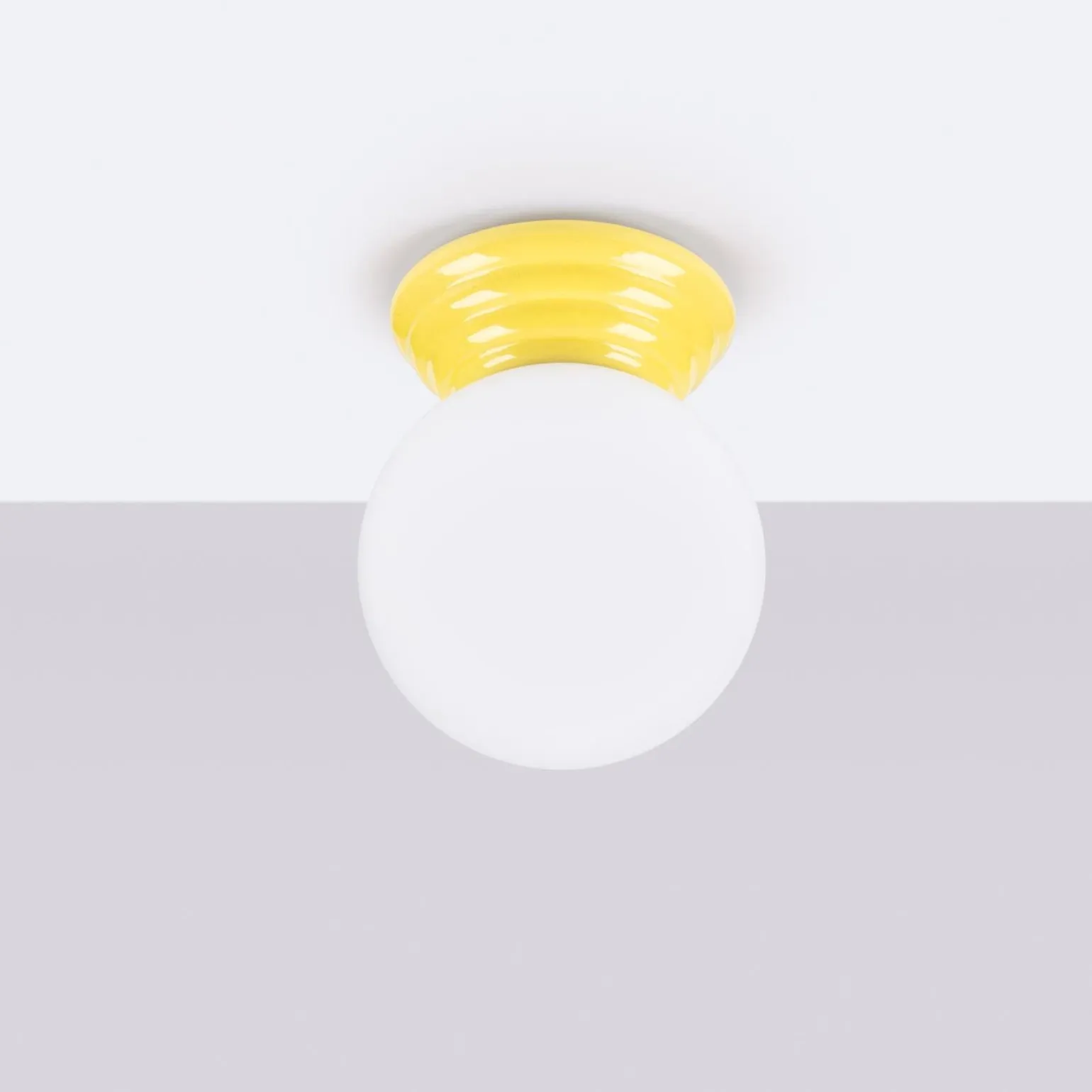 Plafon ZORI żółty IP44 (SL.1898) - Sollux Lighting