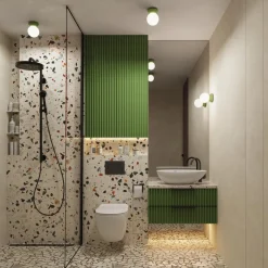 Plafon ZORI zielony IP44 (SL.1900) - Sollux Lighting