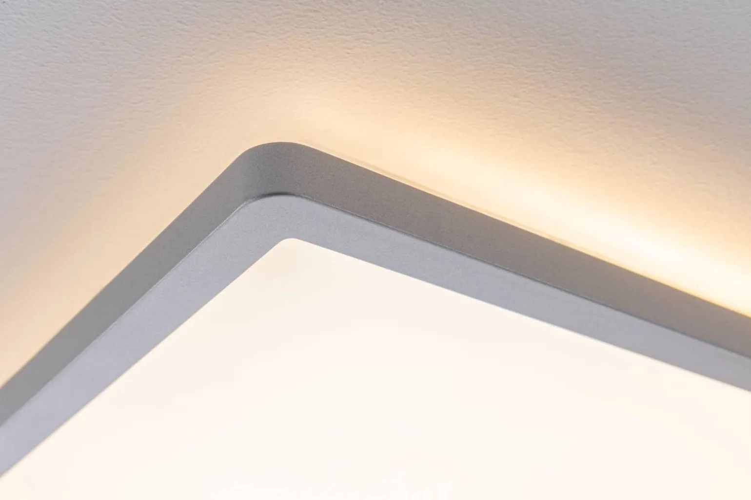 Plafoniera ATRIA SHINE LED Backlight DIM 22W 1800lm 580x200mm 3000K 230V chrom matowy / tworzywo sztuczne (PL70996) - PAULMANN