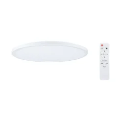 Plafoniera ATRIA SHINE LED Backlight RGB+W 32W 2700lm okragłą 400mm 3000K-6500K 230V biały / tworzywo sztuczne (PL71192) - PAULMANN