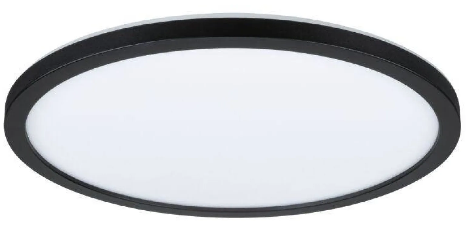 Plafoniera ATRIA SHINE LED Backlight 16W 1600lm okrągła 293mm 4000K 230V czarny matowy / tworzywo sztuczne (PL71012) - PAULMANN