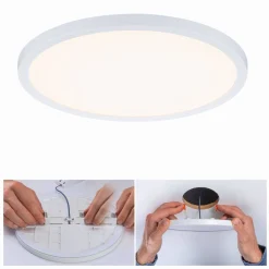 Plafoniera VariFit AREO LED DIM 16W 1400lm 3000K okrągła 230mm IP44 230V biały matowy / tworzywo sztuczne (PL93050) - PAULMANN