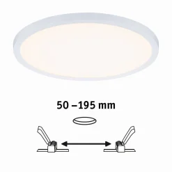 Plafoniera VariFit AREO LED DIM 16W 1400lm 3000K okrągła 230mm IP44 230V biały matowy / tworzywo sztuczne (PL93050) - PAULMANN