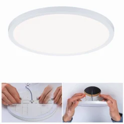 Plafoniera VariFit AREO LED DIM 16W 1400lm 4000K okragła 230mm IP44 230V biały matowy / tworzywo sztuczne (PL93056) - PAULMANN