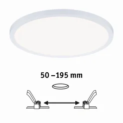 Plafoniera VariFit AREO LED DIM 16W 1400lm 4000K okragła 230mm IP44 230V biały matowy / tworzywo sztuczne (PL93056) - PAULMANN