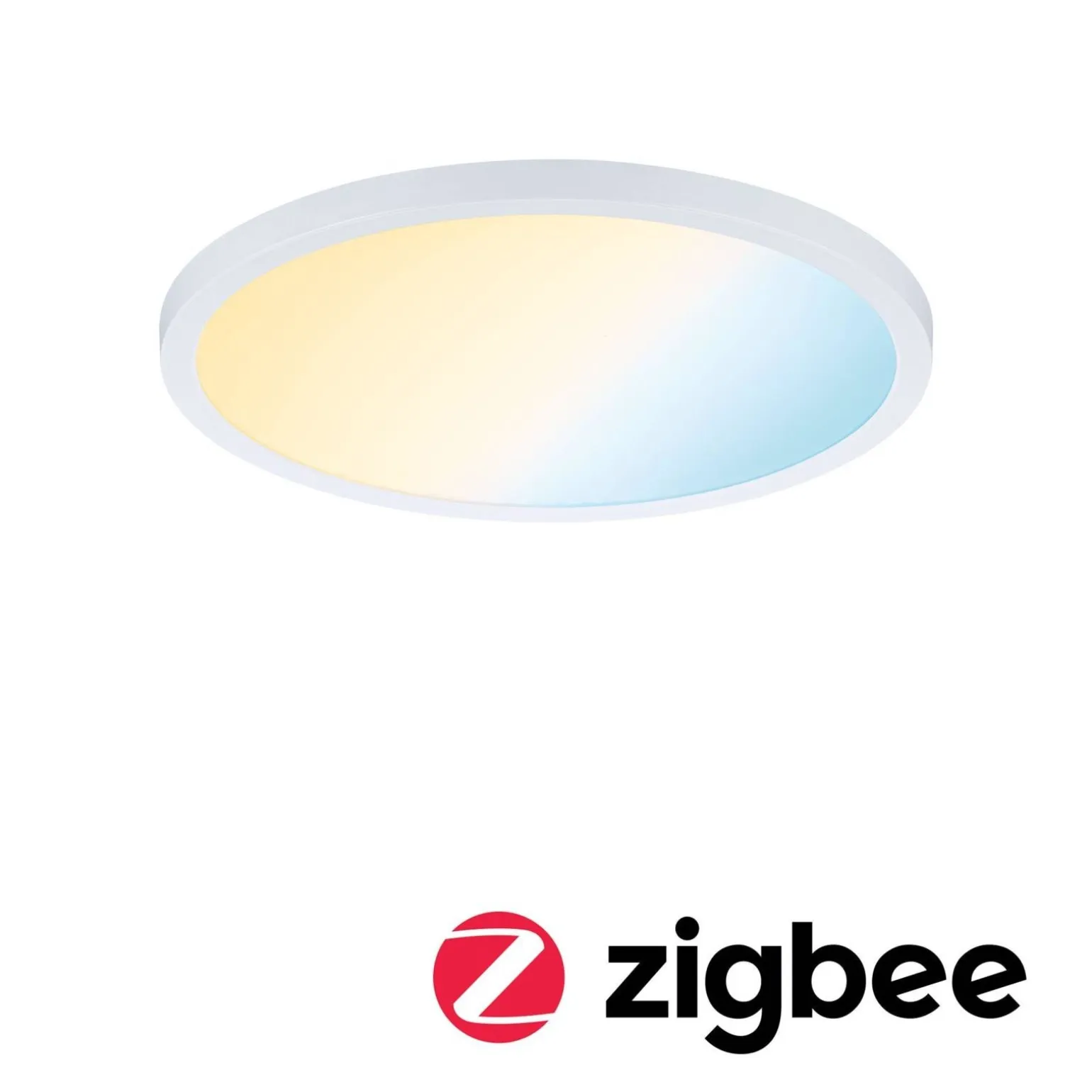 Plafoniera VariFit AREO LED DIM SM Zigbee 16W 1400lm 3000-6500K okrągła 230mm IP44 230V biały matowy / tworzywo sztuczne (PL93044) - PAULMANN