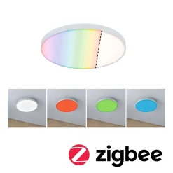 Plafoniera VELORA LED SM Zigbee RGBW 16.5W 1600lm okragła 300mm 230V biały / metal (PL79899) - PAULMANN