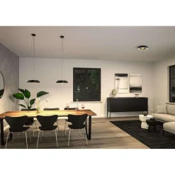 Plafoniera VOLEA 25W DIM 400MM 2900lm 3000K IP44 230V czarny / złoty / tworzywo sztuczne (PL71180) - PAULMANN