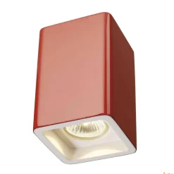 PLASTRA, lampa sufitowa, QPAR51, kwadratowa, biały gips, maks. 35 W (148004) - SLV