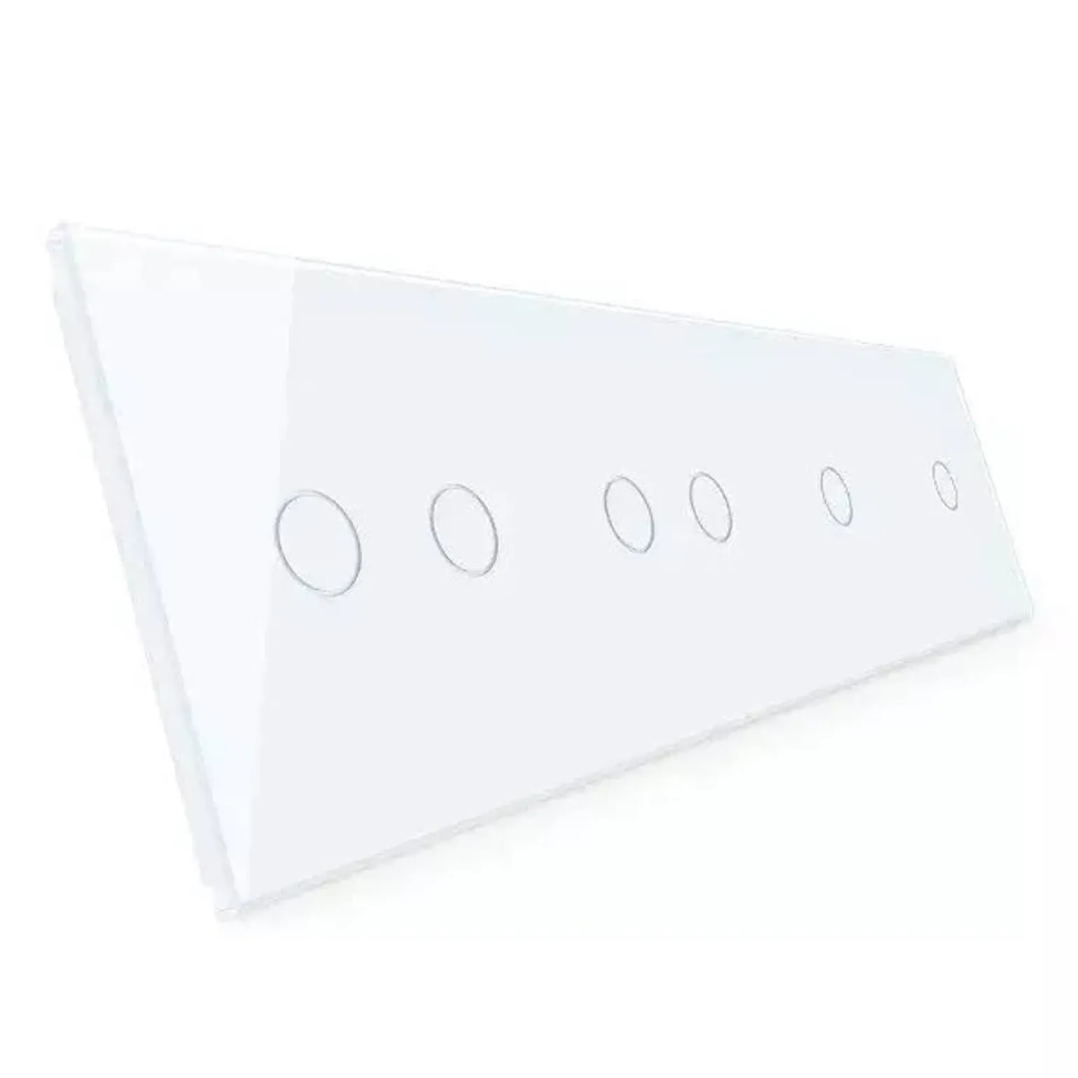 Poczwórny biały panel szklany (701122-61) LIVOLO