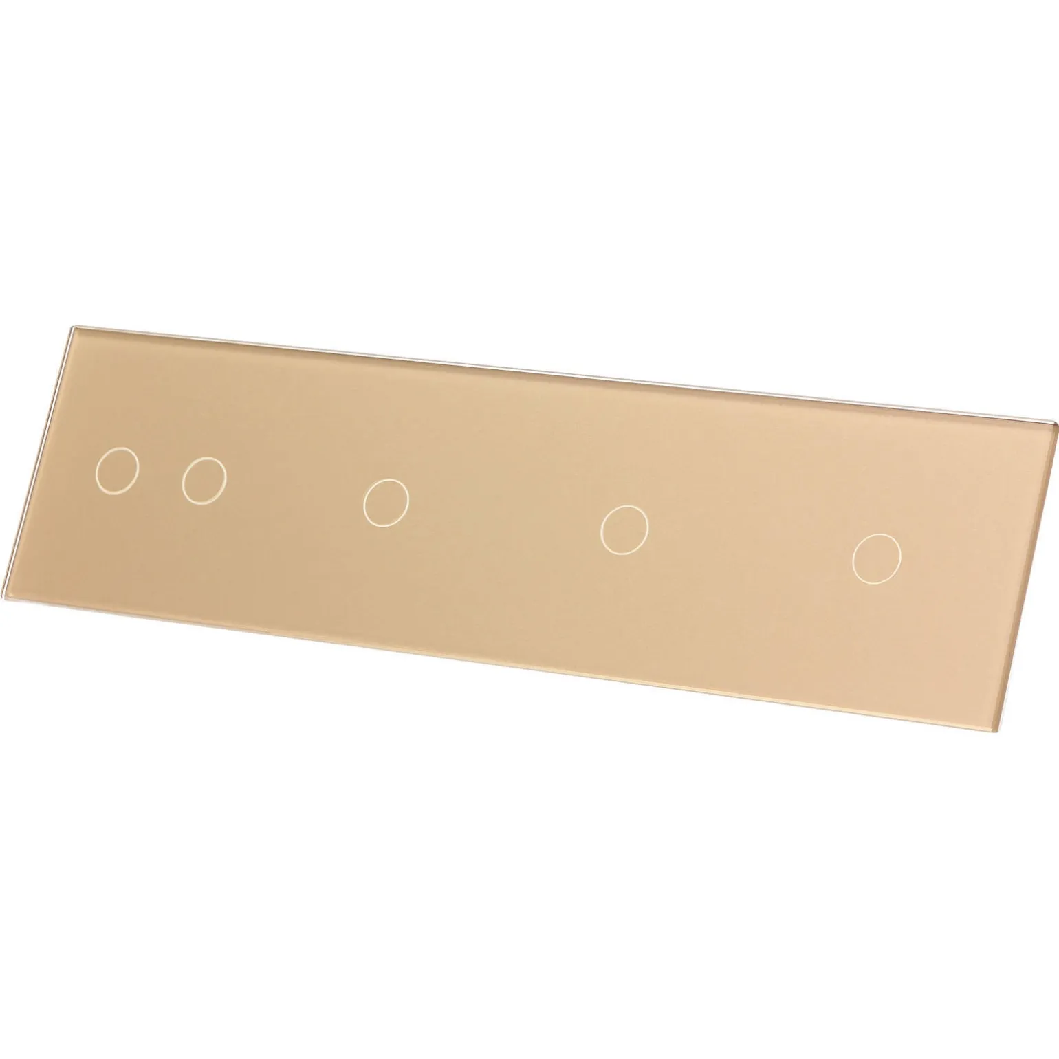 Poczwórny złoty panel szklany (701112-63) LIVOLO