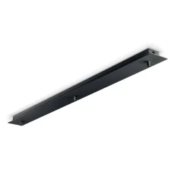 Podsufitka ACCESSORI Czarny (ROSONE_LINEARE_3_LUCI_NERO) - Ideal Lux