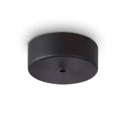 Podsufitka ACCESSORI Czarny (ROSONE_MAGNETICO_1_LUCE_1E_NERO) - Ideal Lux