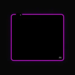 Podświetlana podkładka pod myszkę RGB 450 x 400 mm (LV9292) - LVN SYSTEM