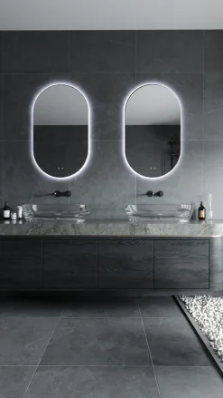 Podświetlane,ściemnialne lustro MAXLIGHT W0388 MIRROR 60x100 cm