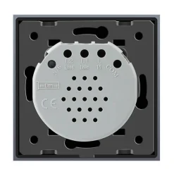 Podwójny dotykowy panel szklany w kolorze Białym 2+1 (VL-C7012-61) LIVOLO