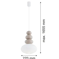 Pojedyncza lampa wisząca DIEGO (8819) - Argon