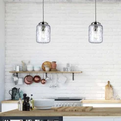 Pojedyncza lampa wisząca Sola (SOLA-P) - Elstead Lighting