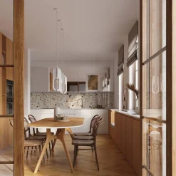 Pojedyncza lampa wisząca do kuchni NICUS 1 biała (SL.1360) - Sollux Lighting