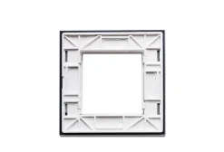 Pojedyncza ramka szklana w kolorze Białym (GPF-1-61) LIVOLO