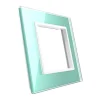 Pojedyncza ramka szklana w kolorze Zielonym (GPF-1-68) LIVOLO