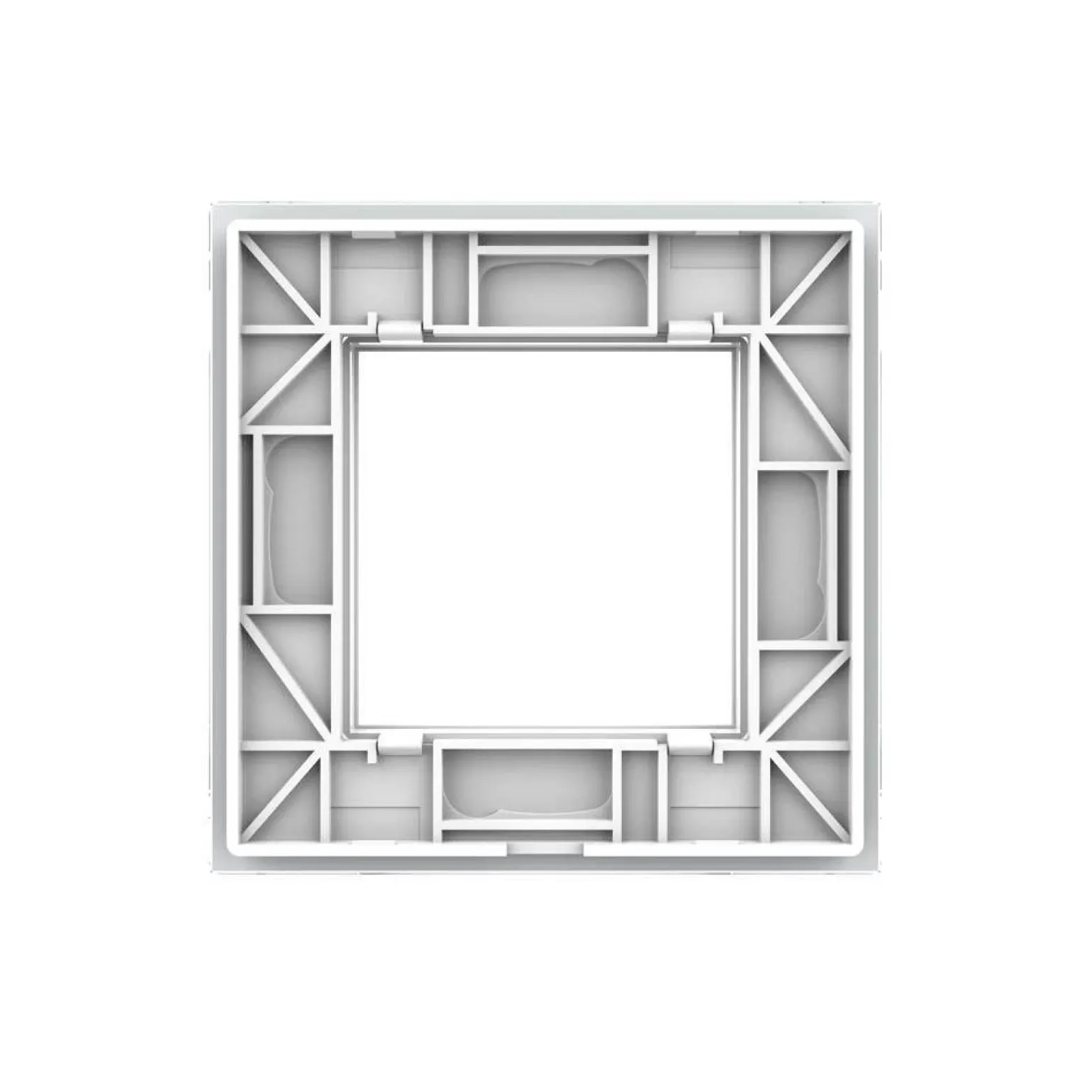 Pojedyncza ramka szklana w kolorze Czarnym (GPF-1-62) LIVOLO