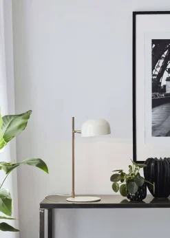 POSE Stołowa 1L Biała/Złoty Szczotkowany