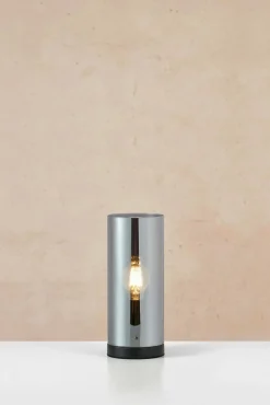 POST Table 1L 12cm Black/Plated Smoke (108734) Markslojd