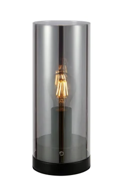 POST Table 1L 12cm Black/Plated Smoke (108734) Markslojd