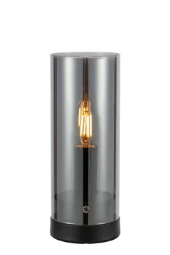 POST Table 1L 9cm Black/Plated Smoke (108718) Markslojd