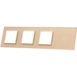 Potrójne miejsce na gniazdo + moduł (701GGG-63) LIVOLO