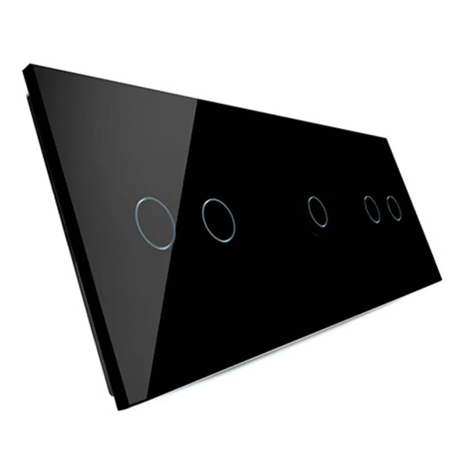 Potrójny panel szklany w kolorze czarnym (70212-62) LIVOLO