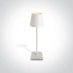 PRIONIA lampa stołowa na balkon IP54 biały (61082/W) - One Light