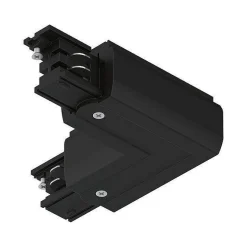 ProRail3 łącznik L uziem wew Czarny 230V metal/tworzywo sztuczne 3-faz (PL91375) - Paulmann